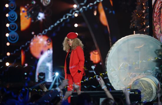 Channel One's New Year show production
