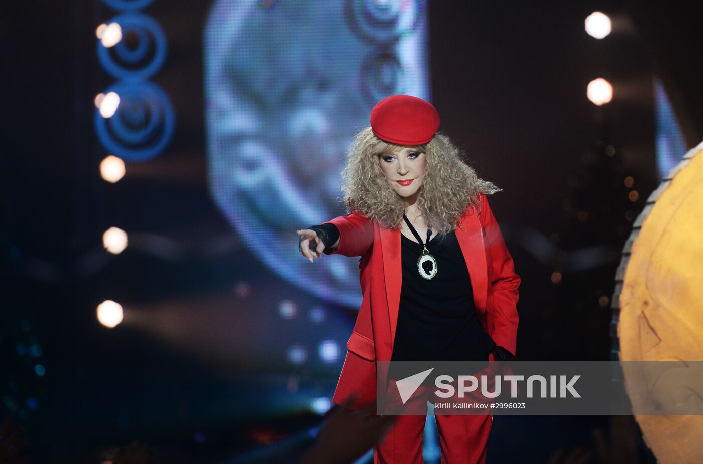 Channel One's New Year show production