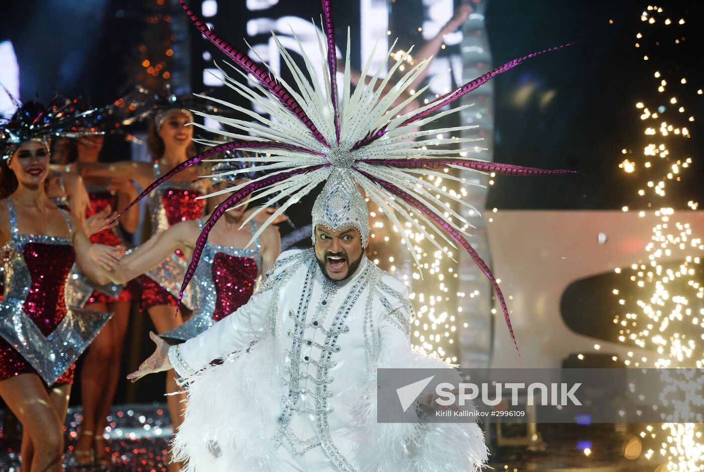 Channel One's New Year show production