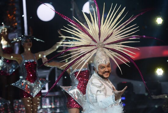 Channel One's New Year show production