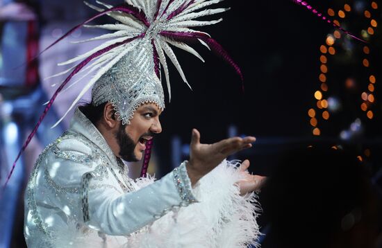 Channel One's New Year show production