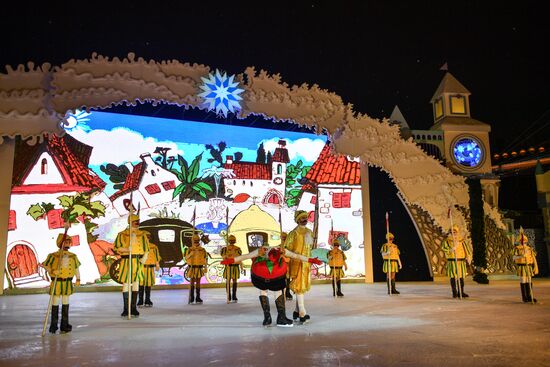 Opening of "The Journey to Christmas" festival in Moscow