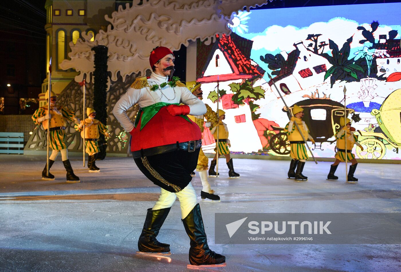 Opening of "The Journey to Christmas" festival in Moscow