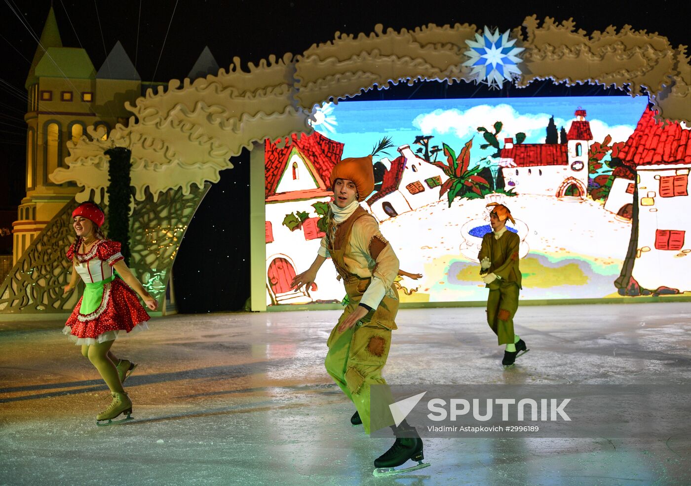 Opening of "The Journey to Christmas" festival in Moscow
