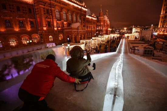 Opening of "The Journey to Christmas" festival in Moscow
