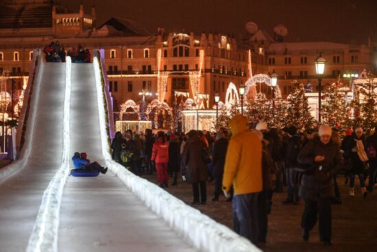Opening of "The Journey to Christmas" festival in Moscow