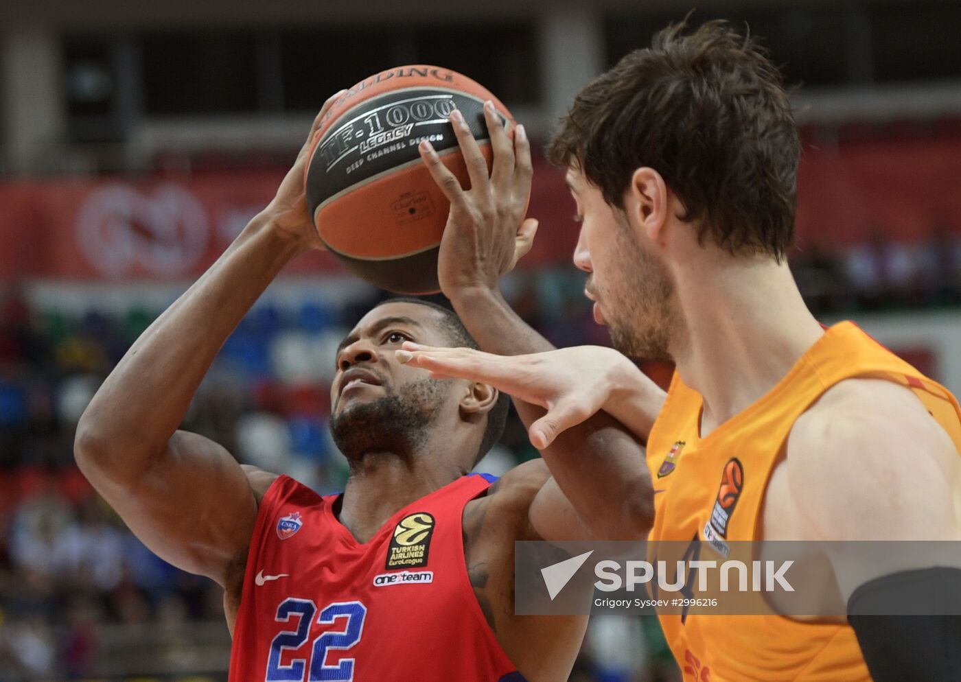 Euroleague Basketball. CSKA vs. Barcelona