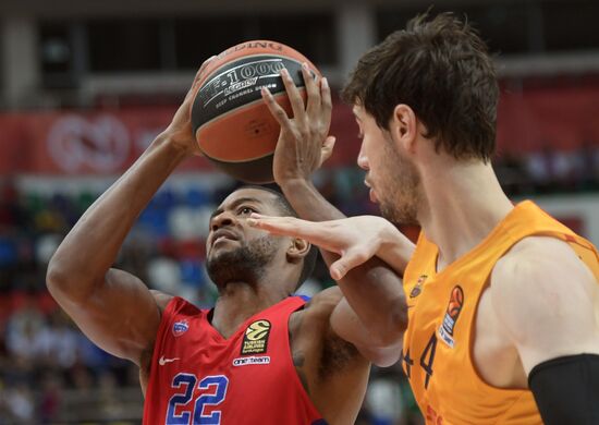 Euroleague Basketball. CSKA vs. Barcelona