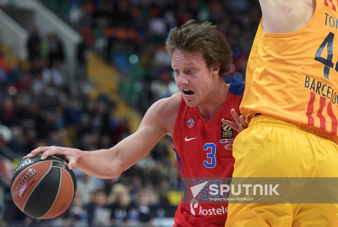 Euroleague Basketball. CSKA vs. Barcelona