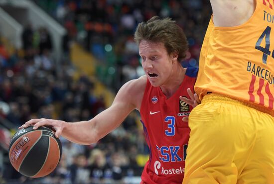 Euroleague Basketball. CSKA vs. Barcelona
