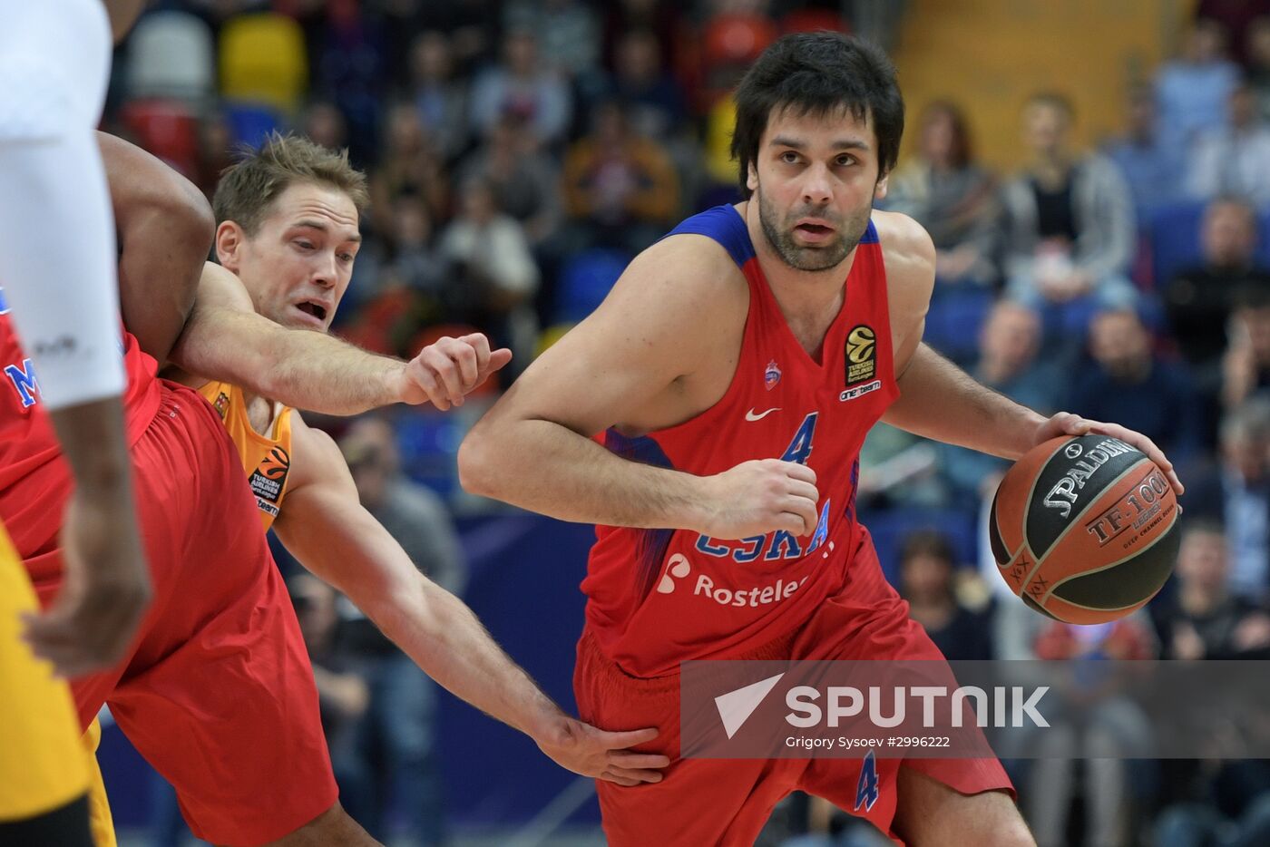 Euroleague Basketball. CSKA vs. Barcelona