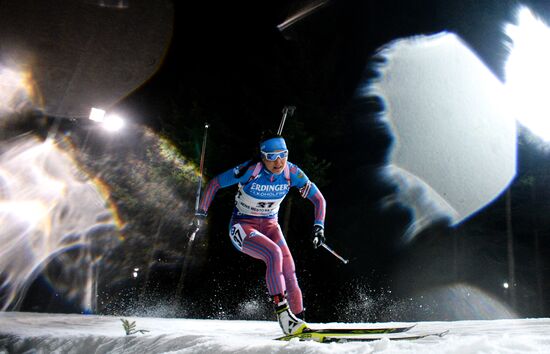 Biathlon. World Cup 3. Women's sprint
