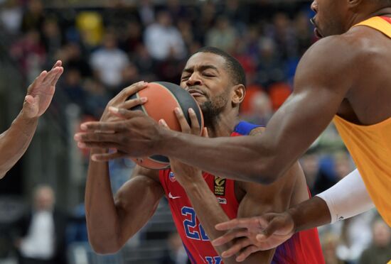 Euroleague Basketball. CSKA vs. Barcelona