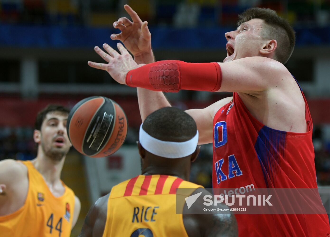 Euroleague Basketball. CSKA vs. Barcelona