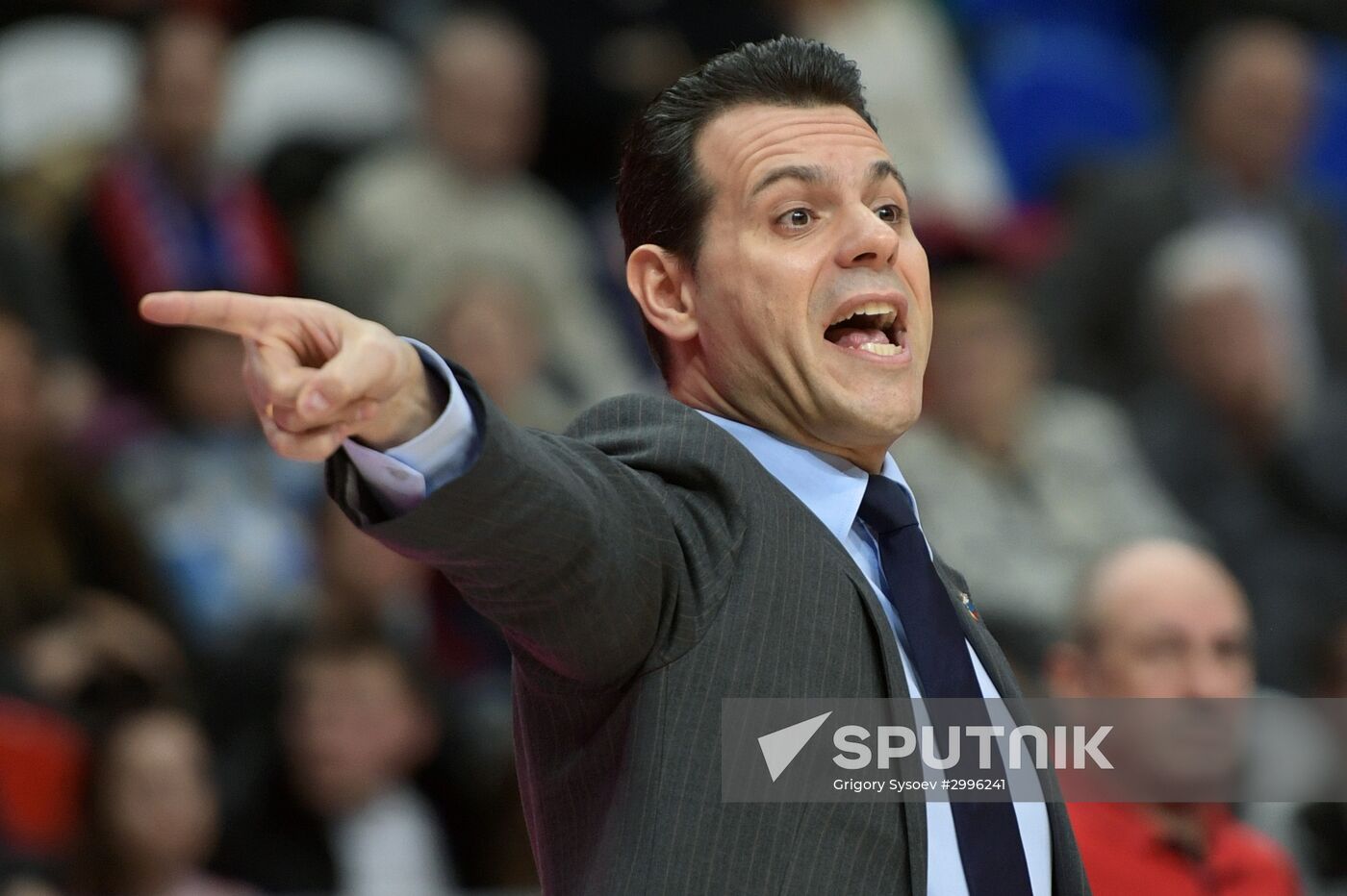 Euroleague Basketball. CSKA vs. Barcelona
