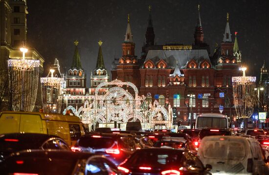 Opening of "The Journey to Christmas" festival in Moscow