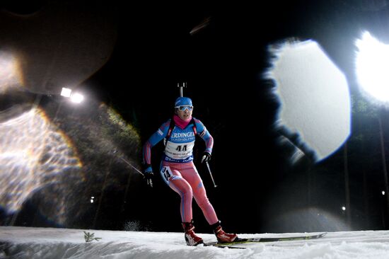 Biathlon. World Cup 3. Women's sprint