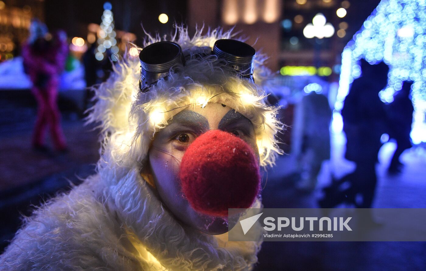 Opening of "The Journey to Christmas" festival in Moscow