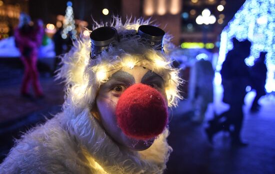 Opening of "The Journey to Christmas" festival in Moscow