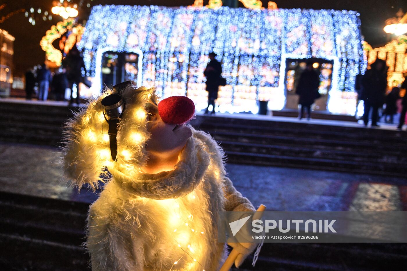 Opening of "The Journey to Christmas" festival in Moscow