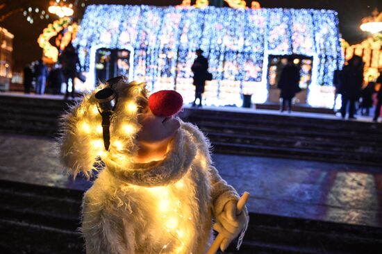 Opening of "The Journey to Christmas" festival in Moscow