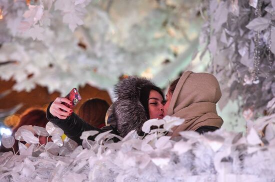 Opening of "The Journey to Christmas" festival in Moscow
