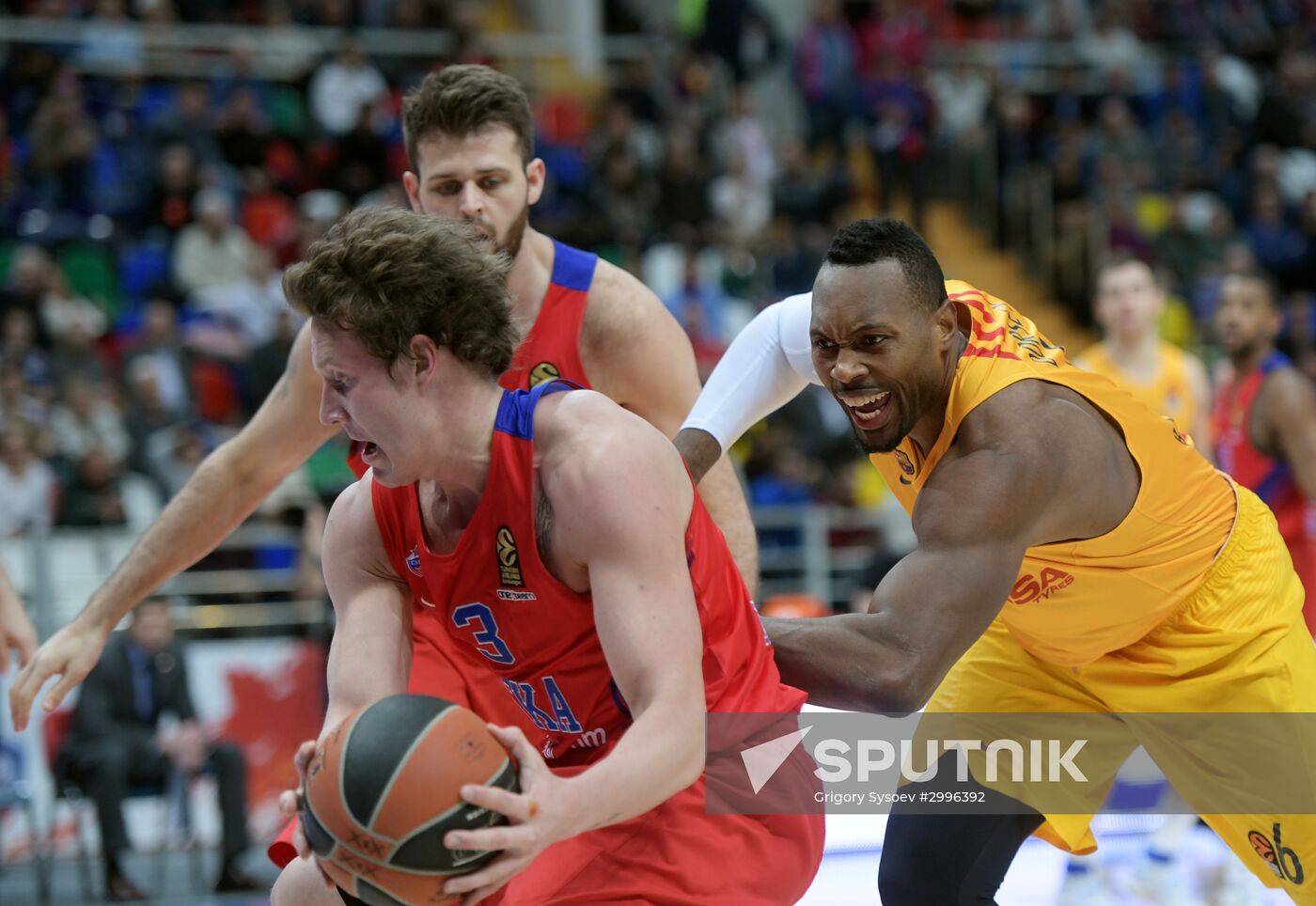 Euroleague Basketball. CSKA vs. Barcelona