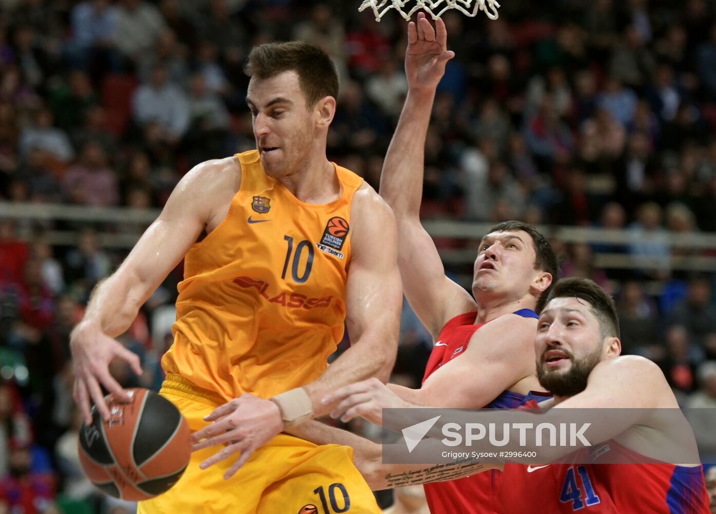 Euroleague Basketball. CSKA vs. Barcelona