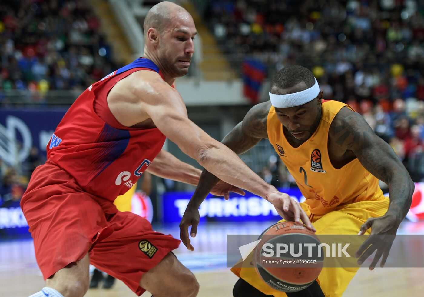 Euroleague Basketball. CSKA vs. Barcelona