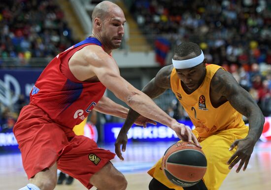 Euroleague Basketball. CSKA vs. Barcelona