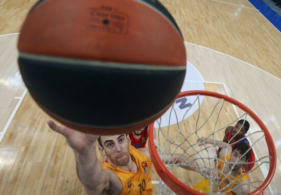 Euroleague Basketball. CSKA vs. Barcelona