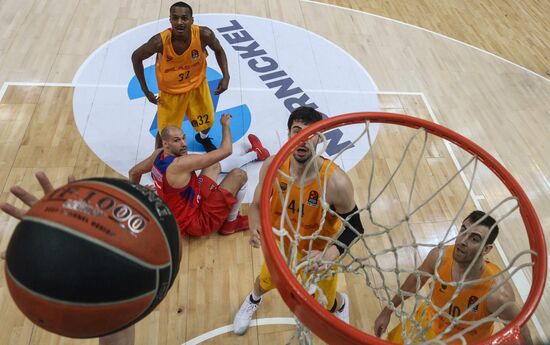 Euroleague Basketball. CSKA vs. Barcelona
