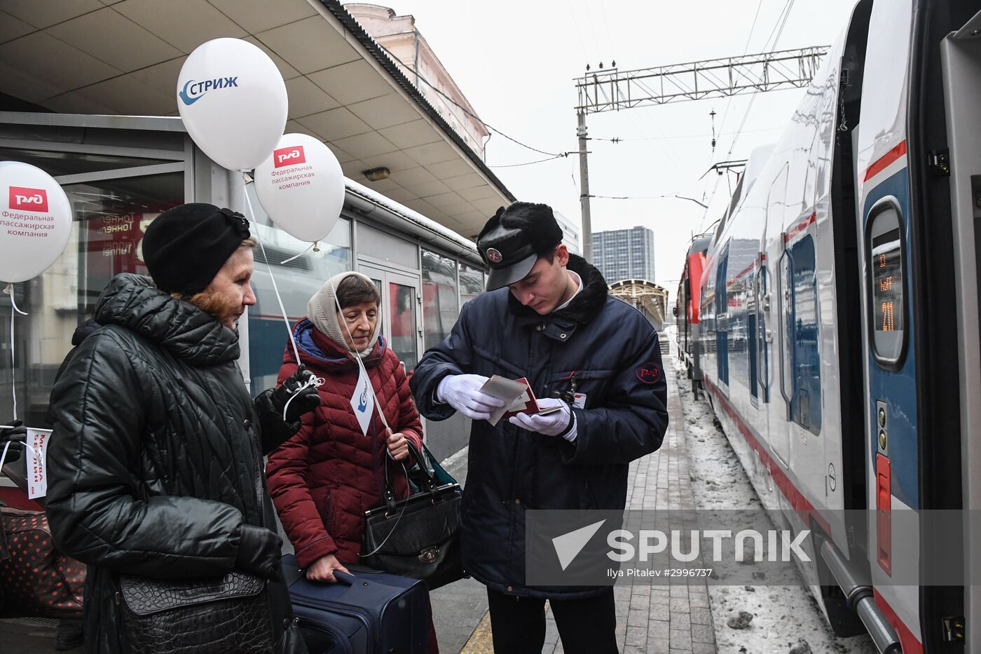 New Swift international train from Moscow to Berlin sets out on maiden voyage