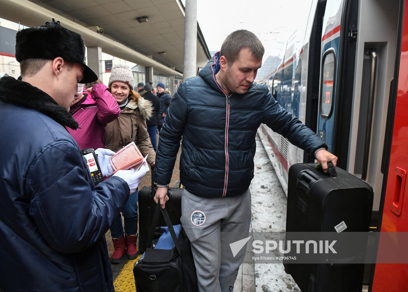 New Swift international train from Moscow to Berlin sets out on maiden voyage