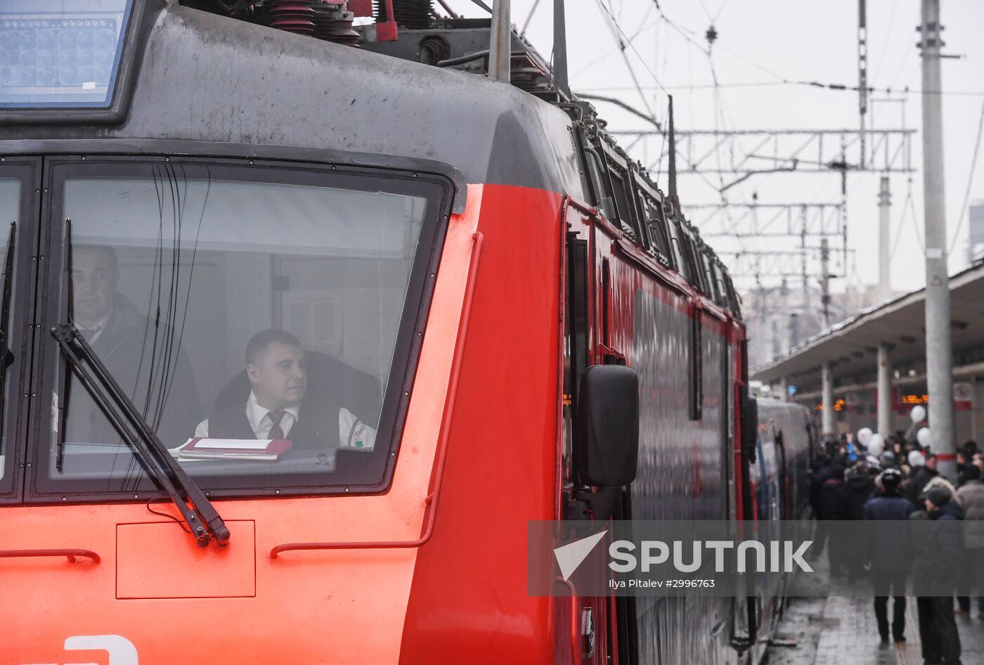 New Swift international train from Moscow to Berlin sets out on maiden voyage