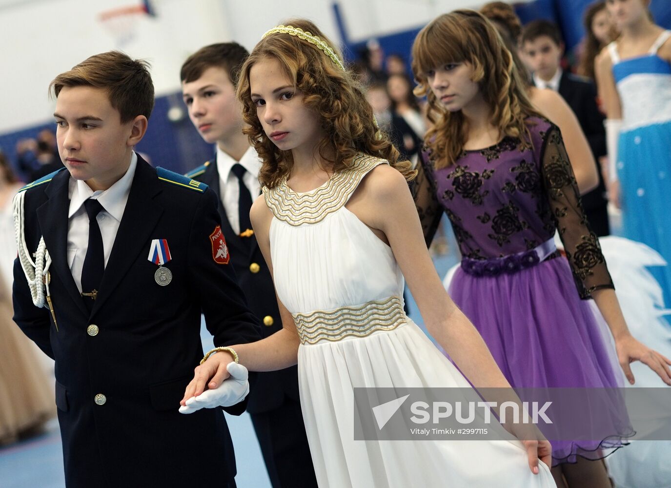 New Yeat cadet ball in Krasnodar