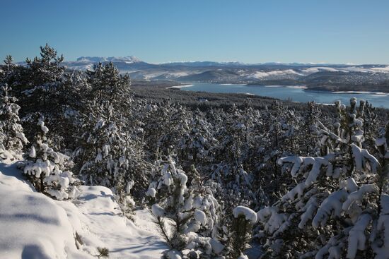 Winter in Crimea