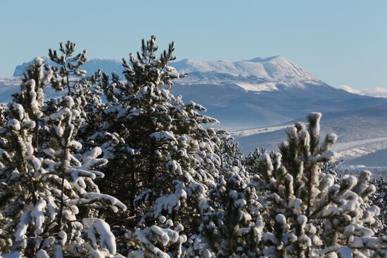 Winter in Crimea
