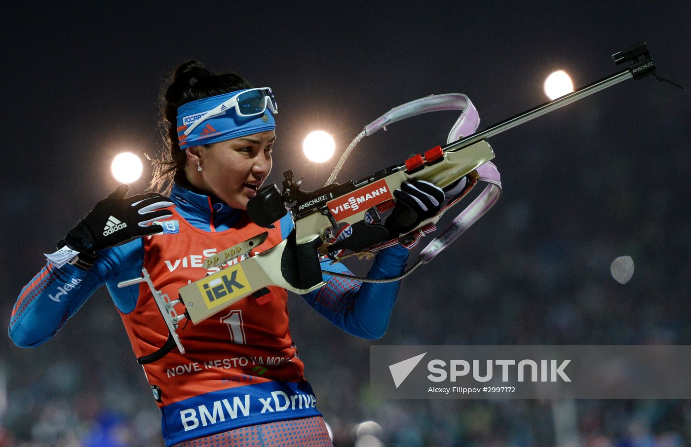 Biathlon. World Cup 3. Women's pursuit race