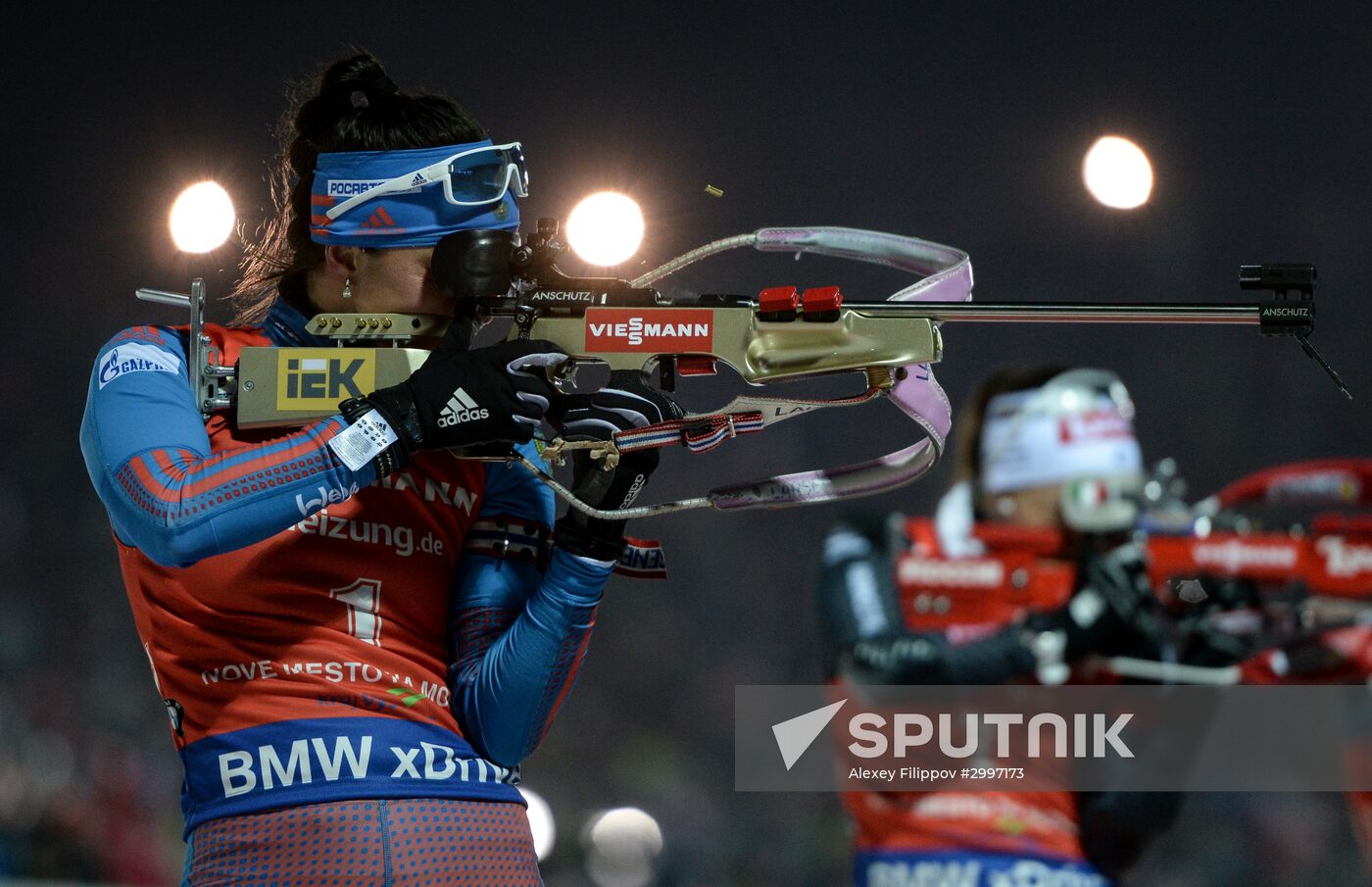 Biathlon. World Cup 3. Women's pursuit race