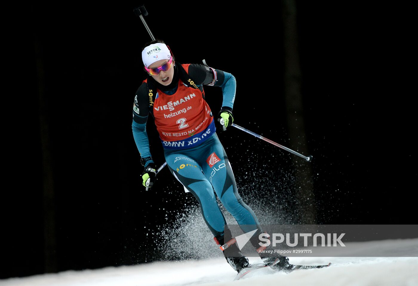 Biathlon. World Cup 3. Women's pursuit race