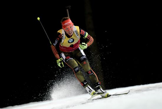 Biathlon. World Cup 3. Women's pursuit race