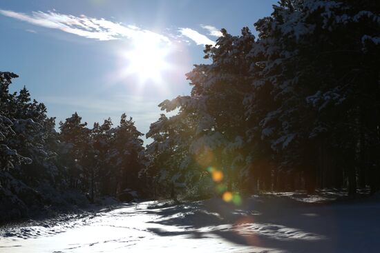 Winter in Crimea