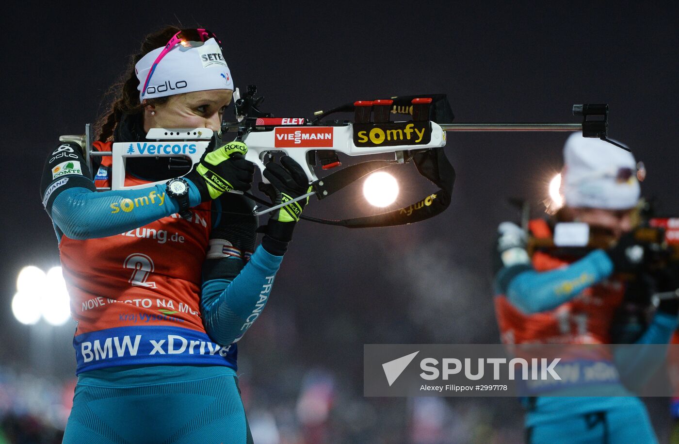 Biathlon. World Cup 3. Women's pursuit race
