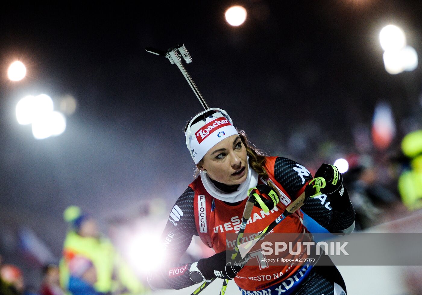 Biathlon. World Cup 3. Women's pursuit race