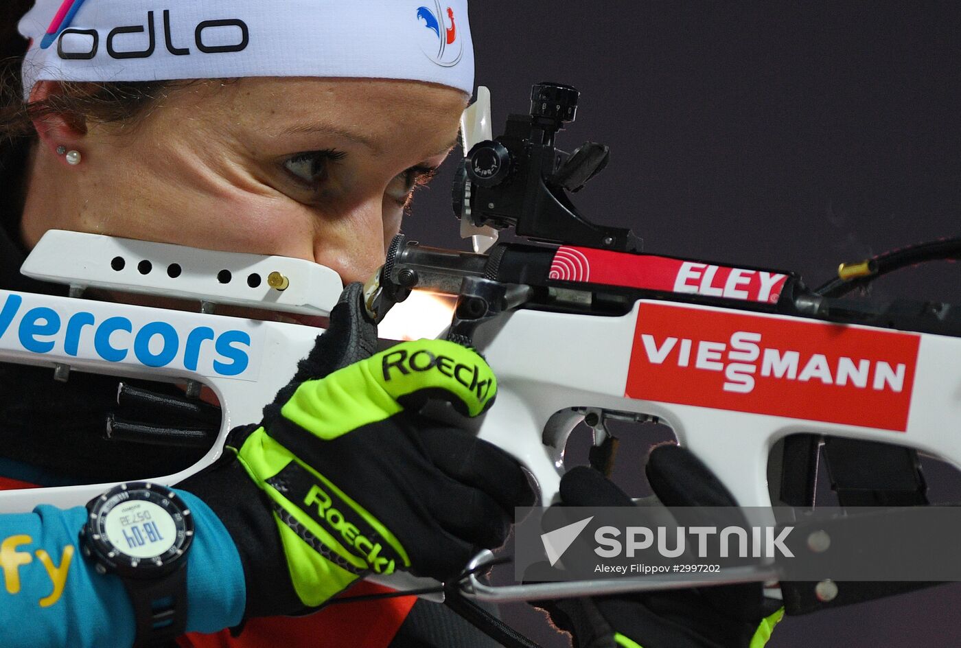 Biathlon. World Cup 3. Women's pursuit race
