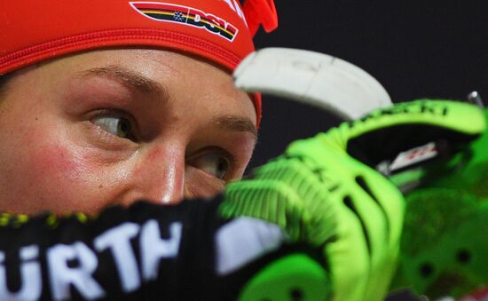 Biathlon. World Cup 3. Women's pursuit race