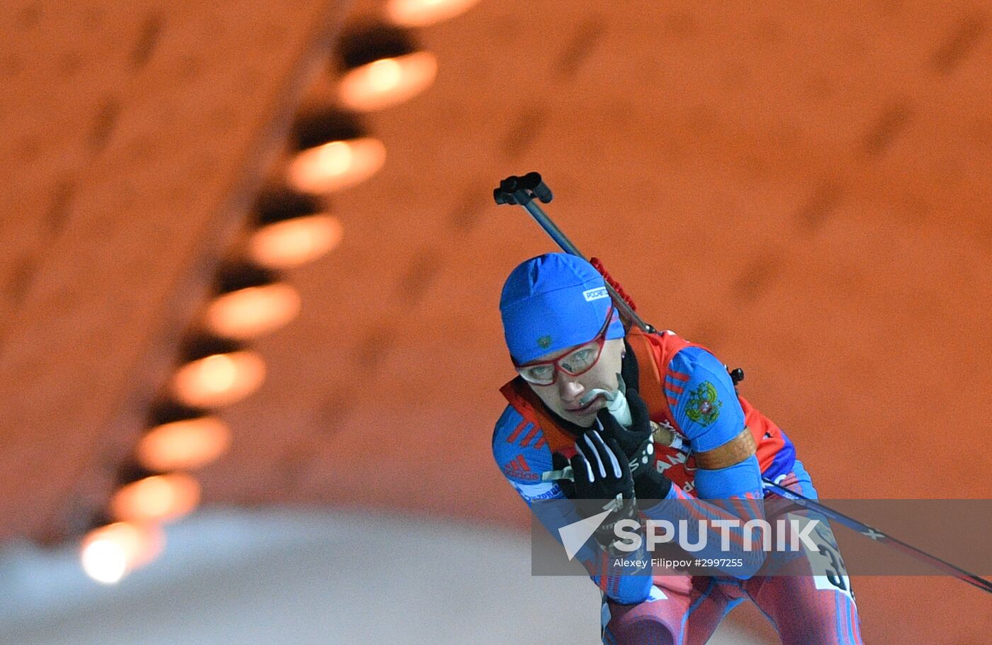 Biathlon. World Cup 3. Women's pursuit race