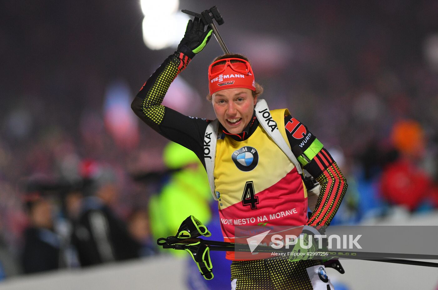 Biathlon. World Cup 3. Women's pursuit race