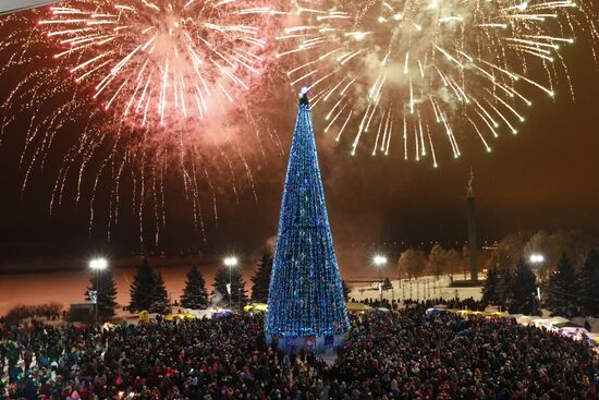 Invasion of Fathers Frost in Rybinsk